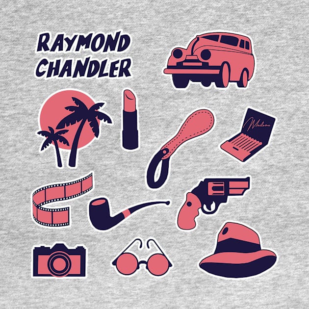 Things of Raymond Chandler by michaelsmithart